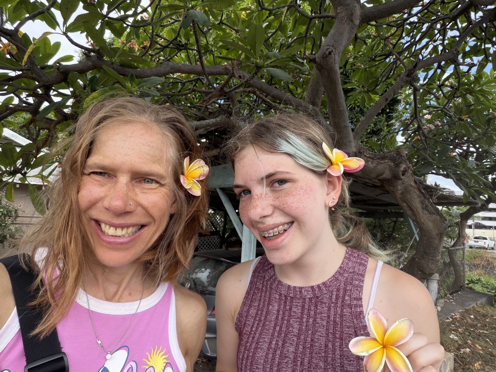 Kathy and Simone