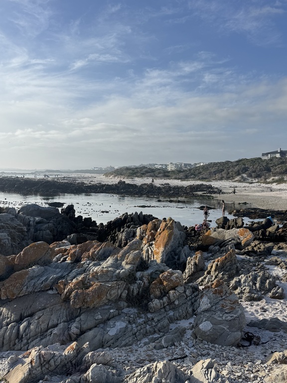 Beach for taking small children to play
