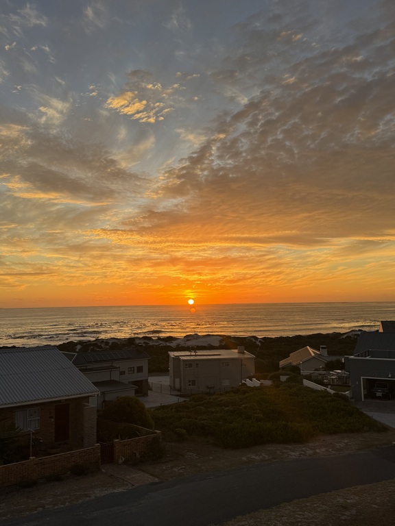 Sunset from the rooftop